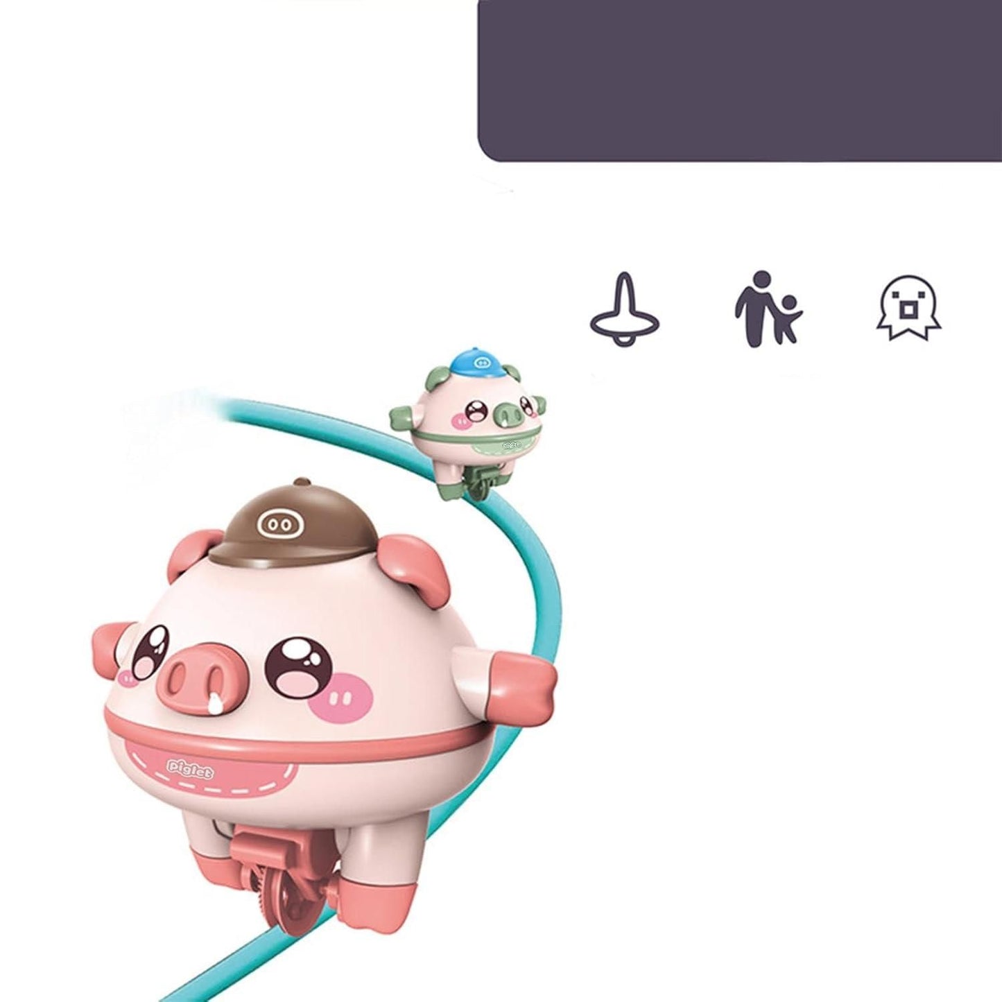 Tightrope Walking Pig Toy: Fun & Educational Gift for Kids!