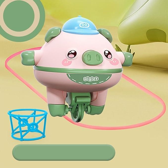 Tightrope Walking Pig Toy: Fun & Educational Gift for Kids!